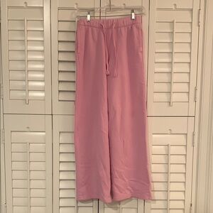 Gilly Hicks Pink Wide-Leg Sweatpants